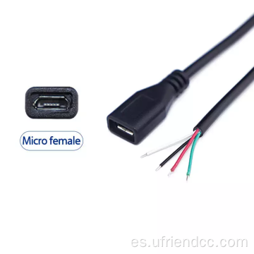 Cable de carga de datos de cola de cable OEM